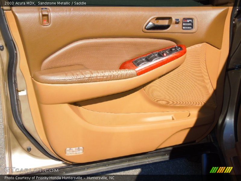 Sandstone Metallic / Saddle 2003 Acura MDX