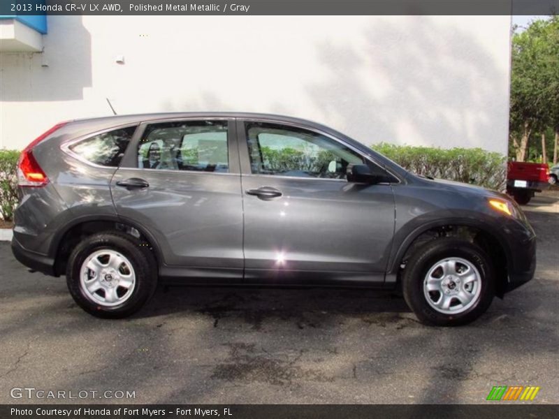 Polished Metal Metallic / Gray 2013 Honda CR-V LX AWD