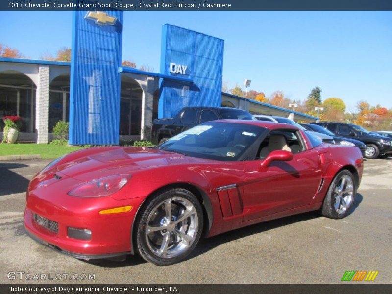 Crystal Red Tintcoat / Cashmere 2013 Chevrolet Corvette Grand Sport Coupe