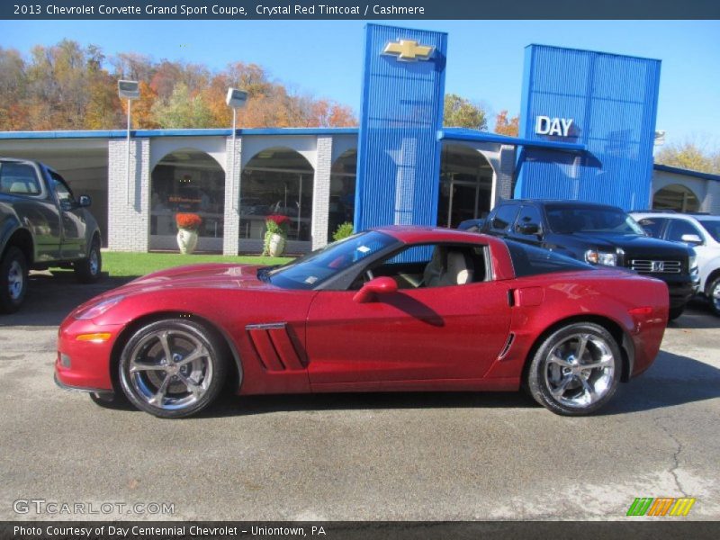 Crystal Red Tintcoat / Cashmere 2013 Chevrolet Corvette Grand Sport Coupe