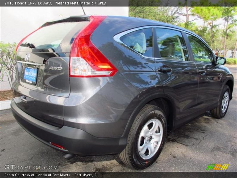 Polished Metal Metallic / Gray 2013 Honda CR-V LX AWD