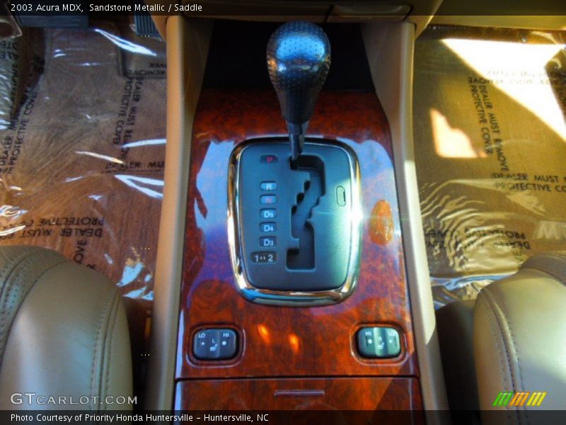 Sandstone Metallic / Saddle 2003 Acura MDX