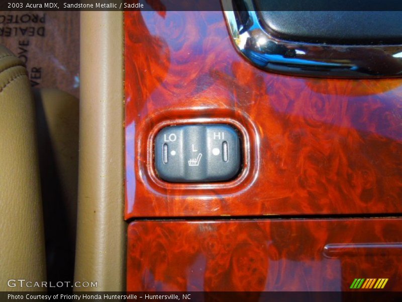 Sandstone Metallic / Saddle 2003 Acura MDX