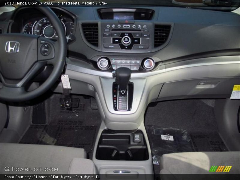 Polished Metal Metallic / Gray 2013 Honda CR-V LX AWD
