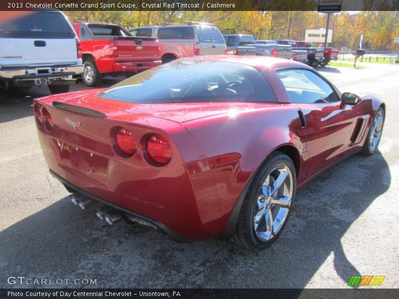 Crystal Red Tintcoat / Cashmere 2013 Chevrolet Corvette Grand Sport Coupe