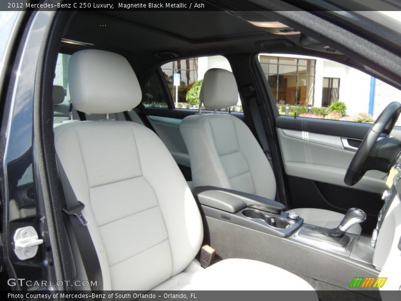 Magnetite Black Metallic / Ash 2012 Mercedes-Benz C 250 Luxury