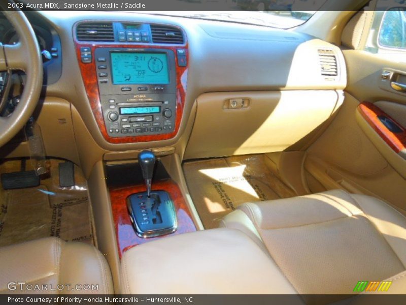 Sandstone Metallic / Saddle 2003 Acura MDX