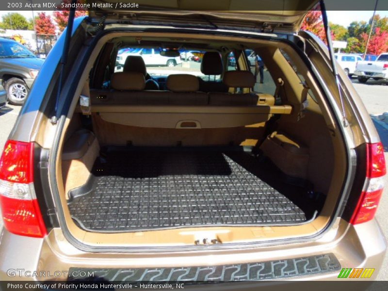 Sandstone Metallic / Saddle 2003 Acura MDX