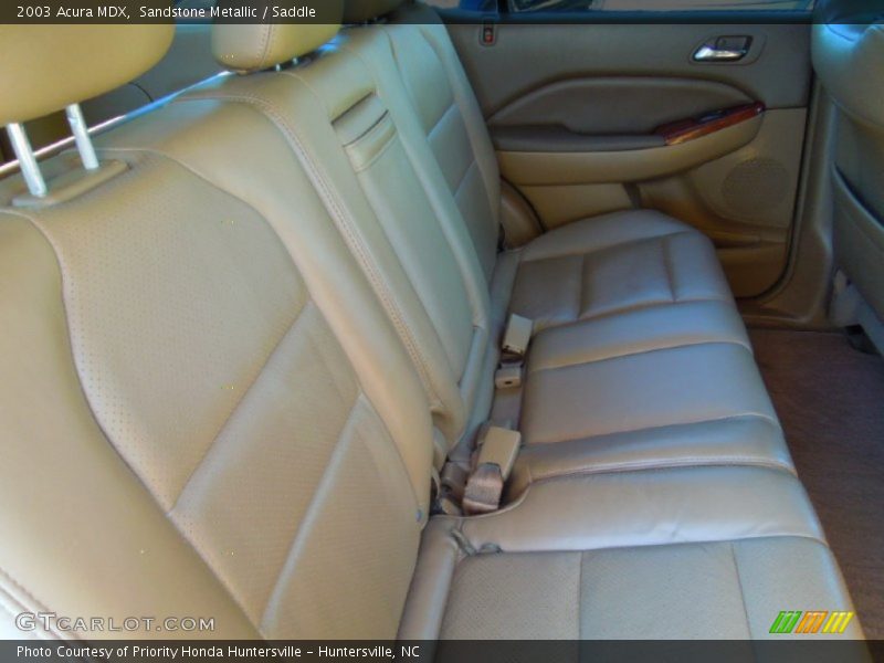 Sandstone Metallic / Saddle 2003 Acura MDX