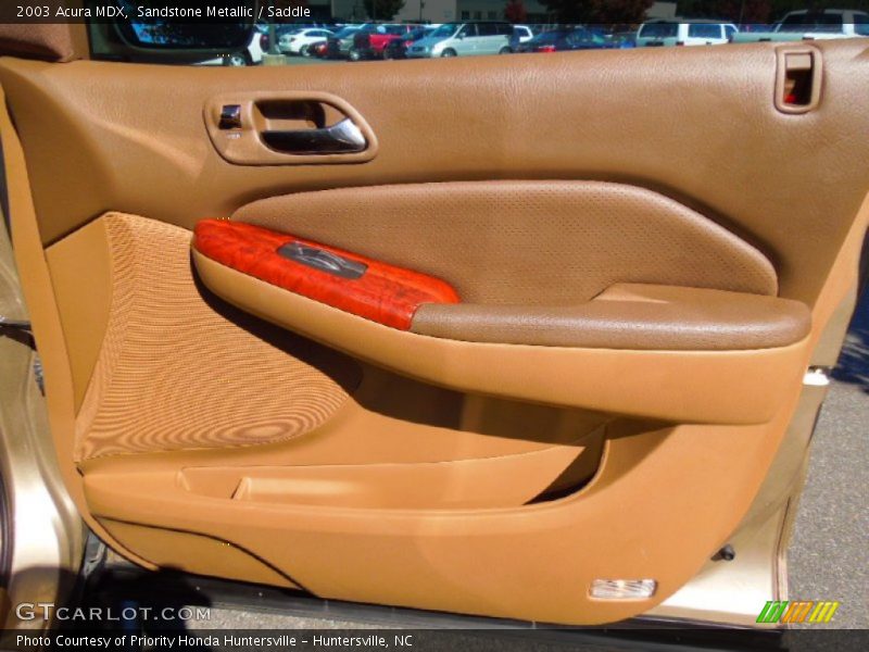 Sandstone Metallic / Saddle 2003 Acura MDX