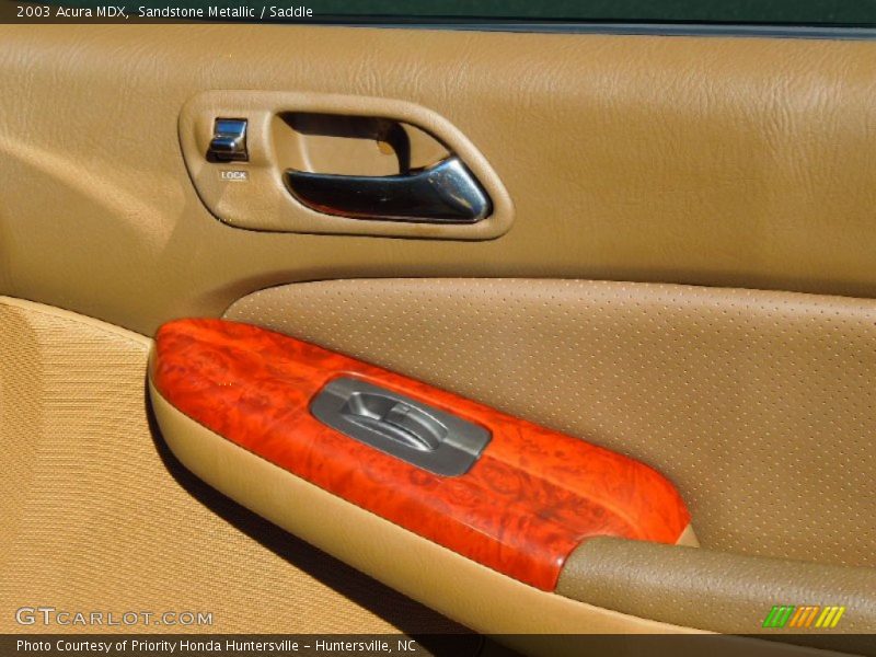 Sandstone Metallic / Saddle 2003 Acura MDX