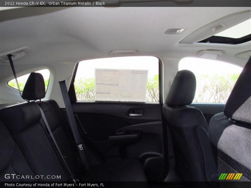 Urban Titanium Metallic / Black 2012 Honda CR-V EX