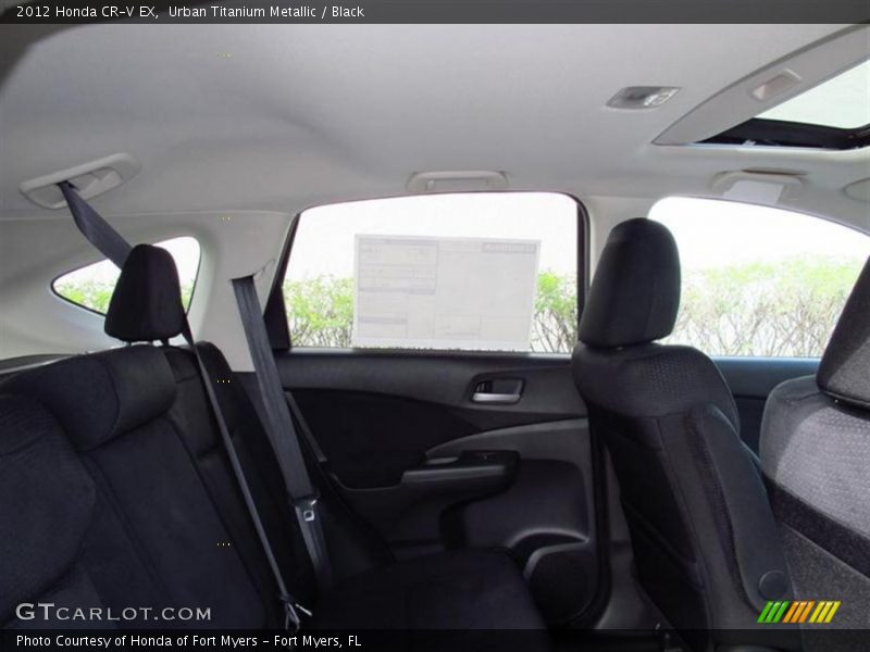 Urban Titanium Metallic / Black 2012 Honda CR-V EX