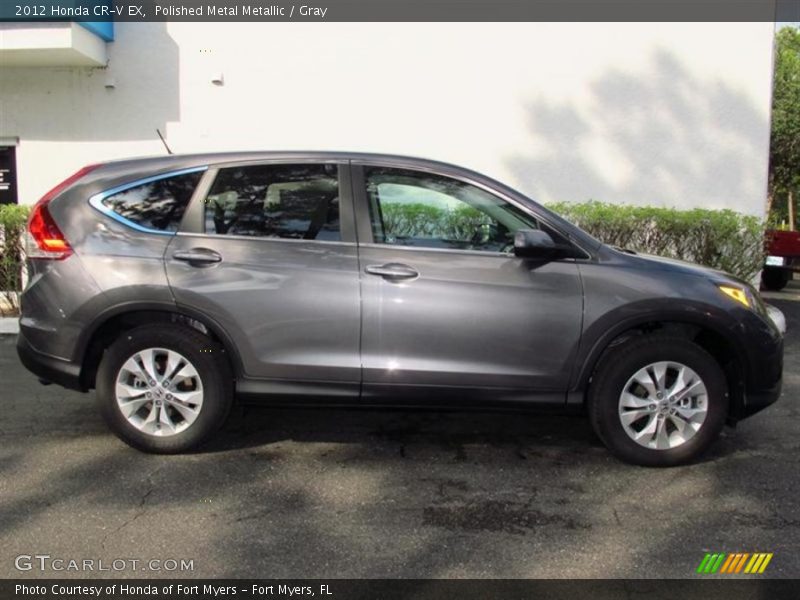 Polished Metal Metallic / Gray 2012 Honda CR-V EX