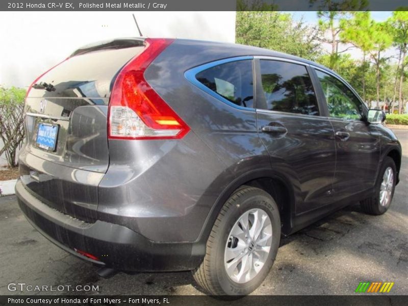 Polished Metal Metallic / Gray 2012 Honda CR-V EX