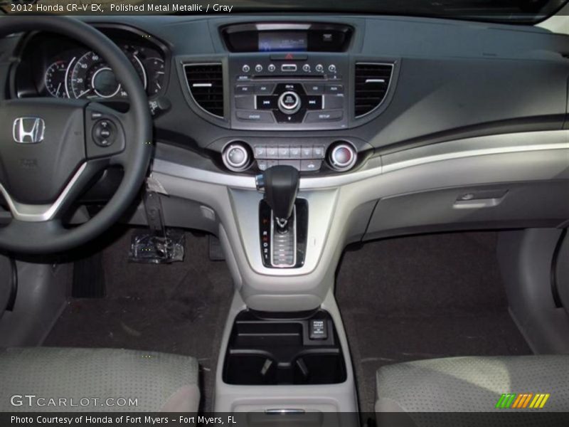 Polished Metal Metallic / Gray 2012 Honda CR-V EX