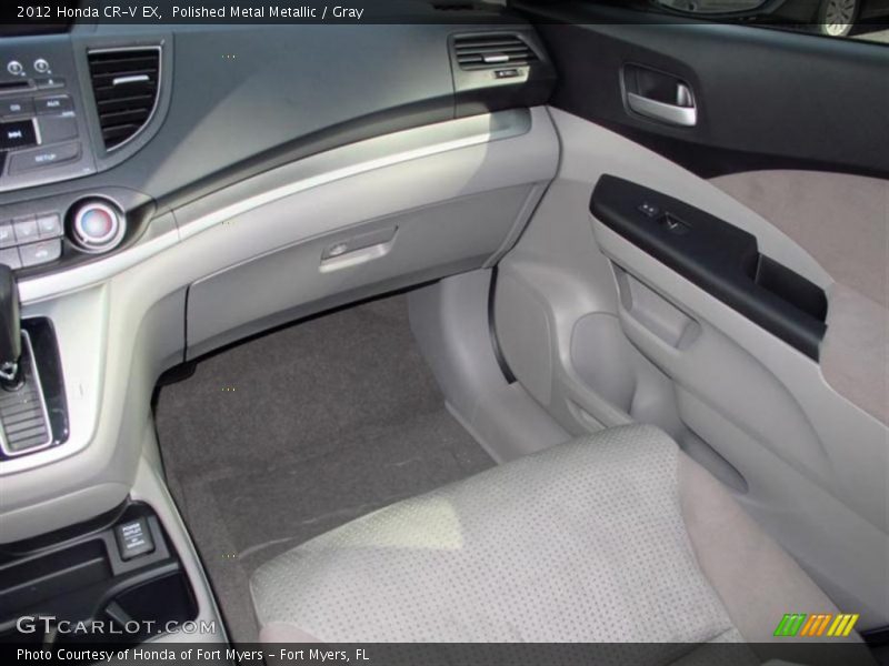 Polished Metal Metallic / Gray 2012 Honda CR-V EX