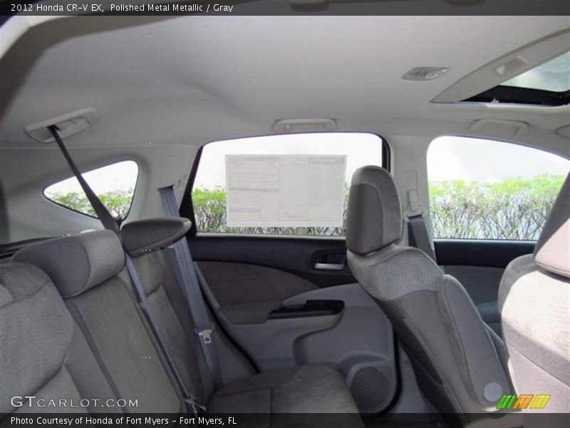 Polished Metal Metallic / Gray 2012 Honda CR-V EX