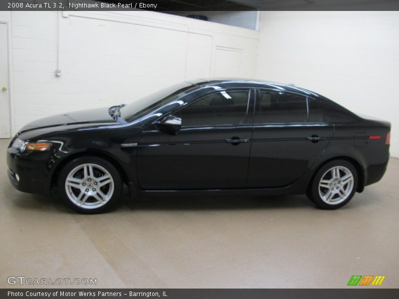 Nighthawk Black Pearl / Ebony 2008 Acura TL 3.2