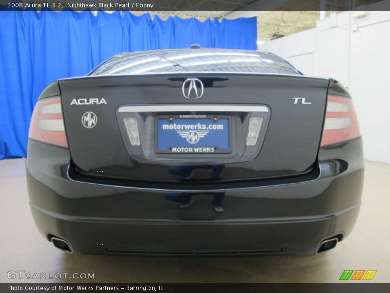 Nighthawk Black Pearl / Ebony 2008 Acura TL 3.2