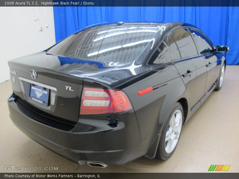 Nighthawk Black Pearl / Ebony 2008 Acura TL 3.2