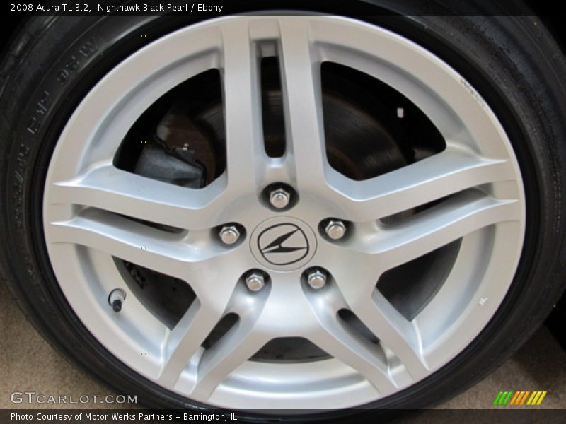 Nighthawk Black Pearl / Ebony 2008 Acura TL 3.2