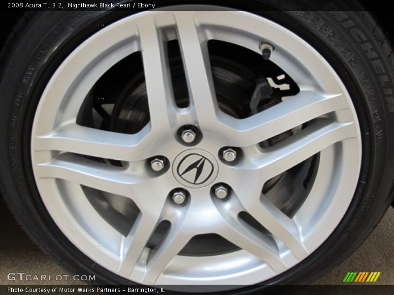 Nighthawk Black Pearl / Ebony 2008 Acura TL 3.2