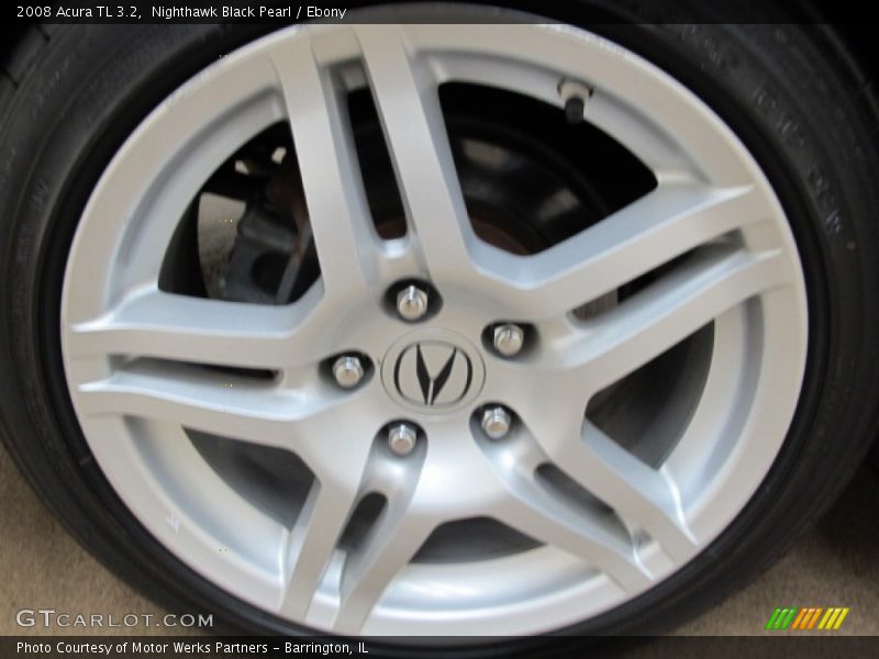 Nighthawk Black Pearl / Ebony 2008 Acura TL 3.2