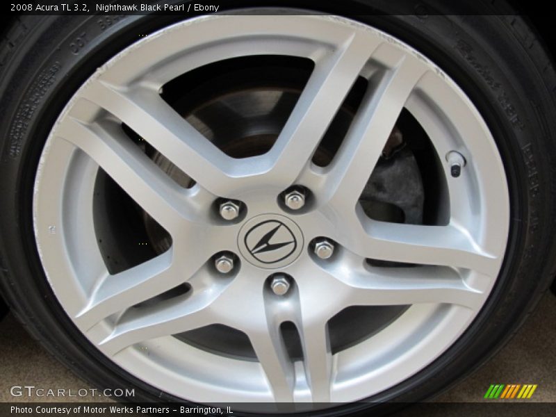 Nighthawk Black Pearl / Ebony 2008 Acura TL 3.2