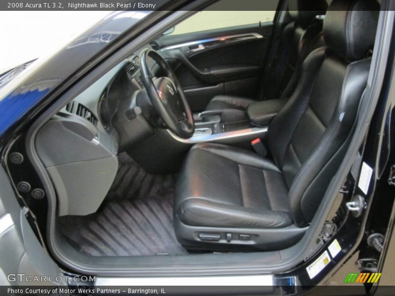 Nighthawk Black Pearl / Ebony 2008 Acura TL 3.2