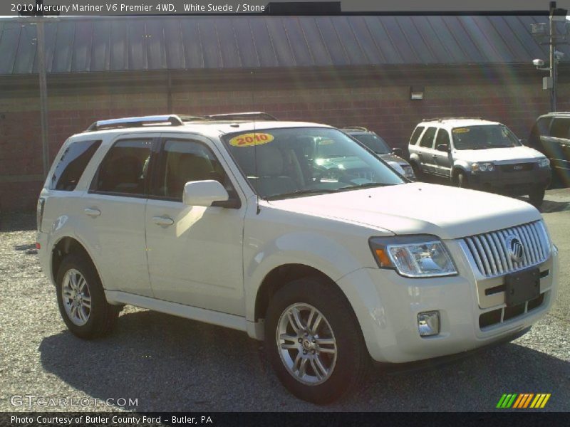 White Suede / Stone 2010 Mercury Mariner V6 Premier 4WD