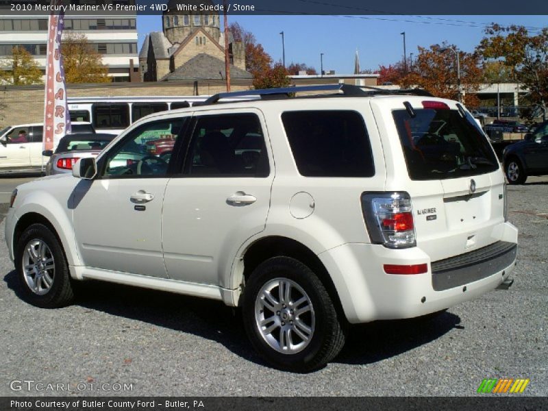 White Suede / Stone 2010 Mercury Mariner V6 Premier 4WD