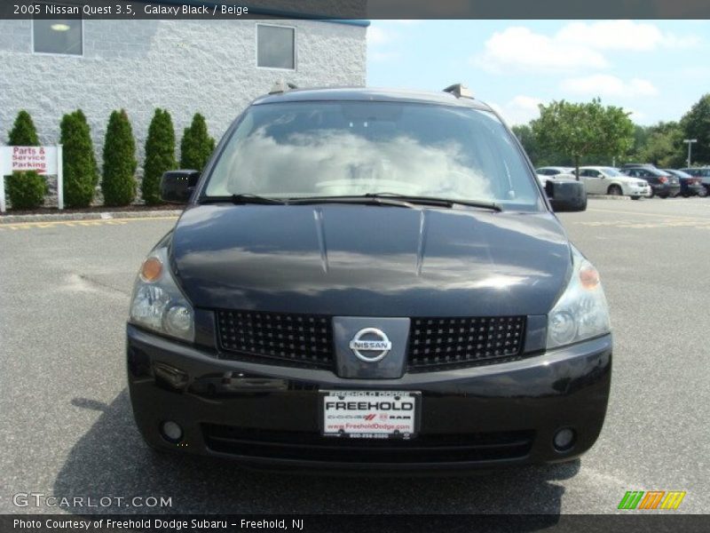 Galaxy Black / Beige 2005 Nissan Quest 3.5