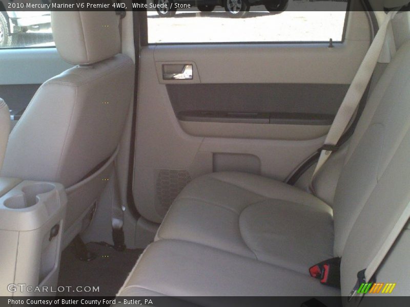 White Suede / Stone 2010 Mercury Mariner V6 Premier 4WD