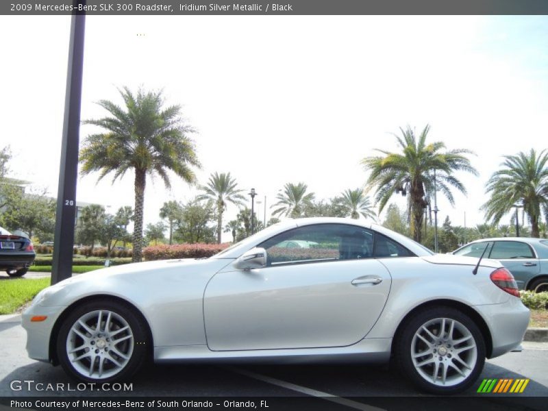  2009 SLK 300 Roadster Iridium Silver Metallic