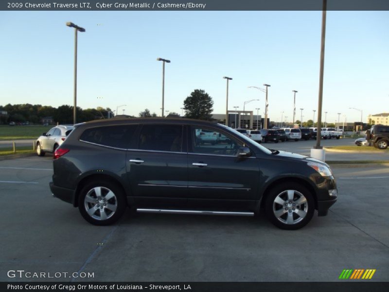 Cyber Gray Metallic / Cashmere/Ebony 2009 Chevrolet Traverse LTZ