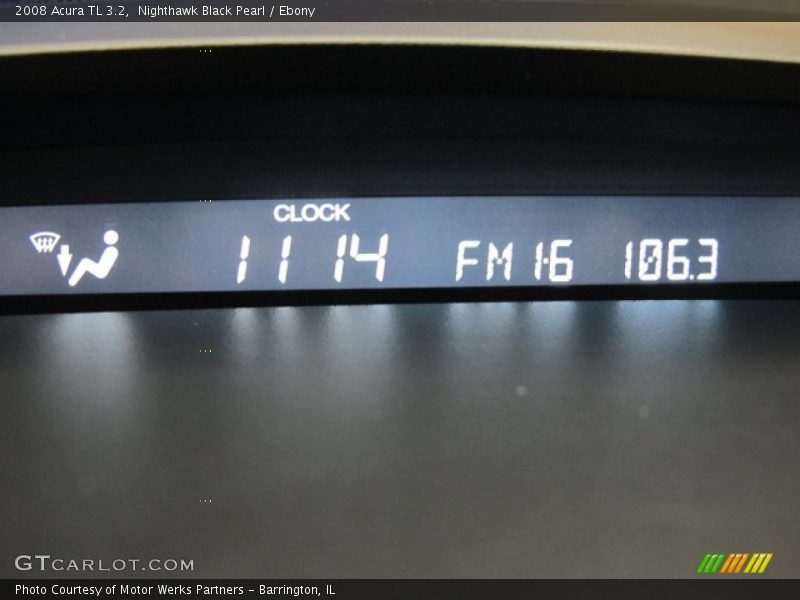 Nighthawk Black Pearl / Ebony 2008 Acura TL 3.2