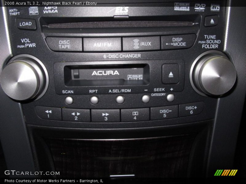 Nighthawk Black Pearl / Ebony 2008 Acura TL 3.2