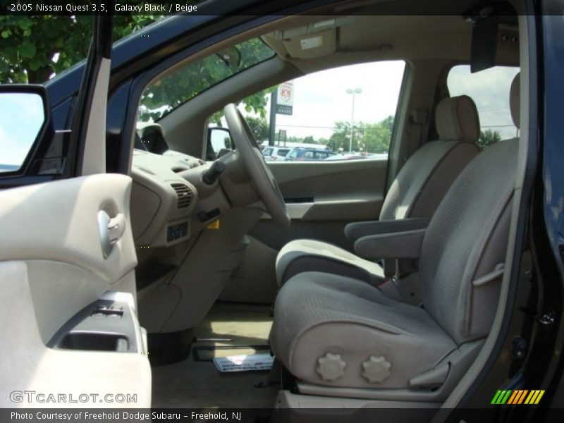 Galaxy Black / Beige 2005 Nissan Quest 3.5