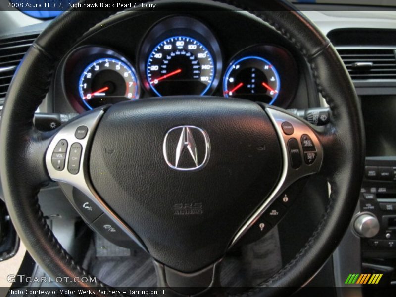 Nighthawk Black Pearl / Ebony 2008 Acura TL 3.2