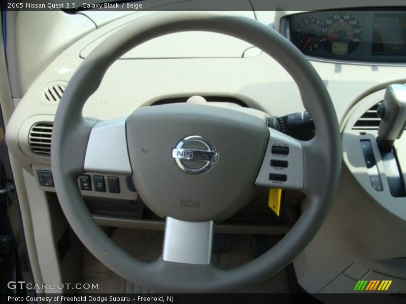 Galaxy Black / Beige 2005 Nissan Quest 3.5