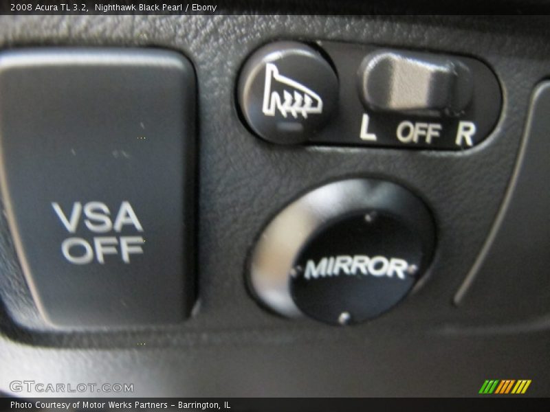Nighthawk Black Pearl / Ebony 2008 Acura TL 3.2
