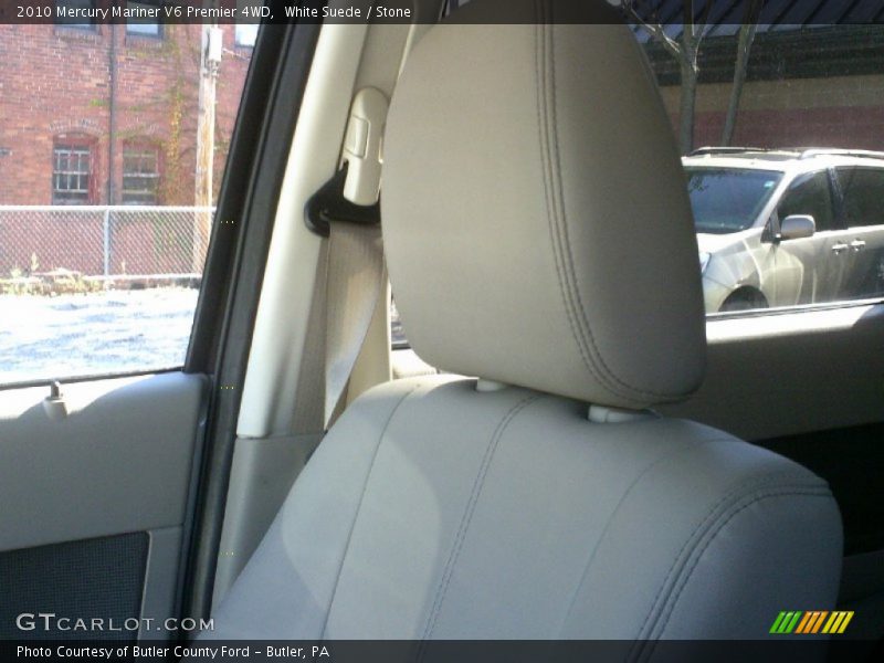 White Suede / Stone 2010 Mercury Mariner V6 Premier 4WD