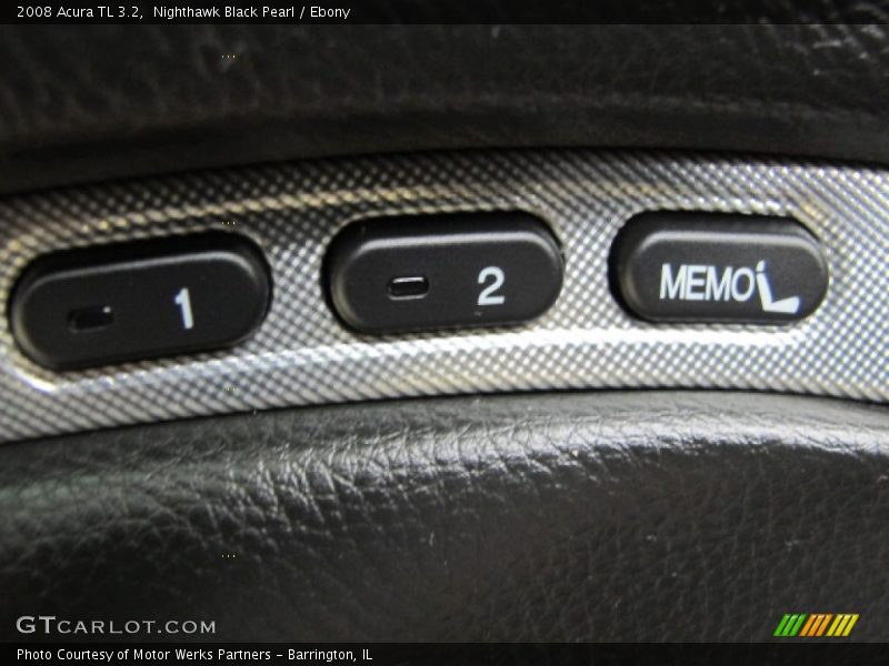 Nighthawk Black Pearl / Ebony 2008 Acura TL 3.2