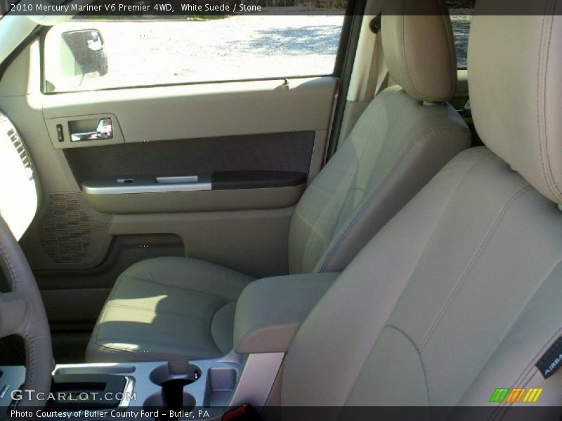 White Suede / Stone 2010 Mercury Mariner V6 Premier 4WD