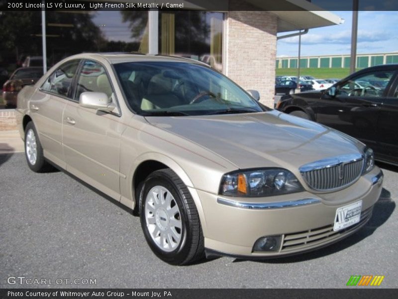 Light French Silk Metallic / Camel 2005 Lincoln LS V6 Luxury