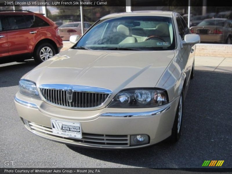 Light French Silk Metallic / Camel 2005 Lincoln LS V6 Luxury