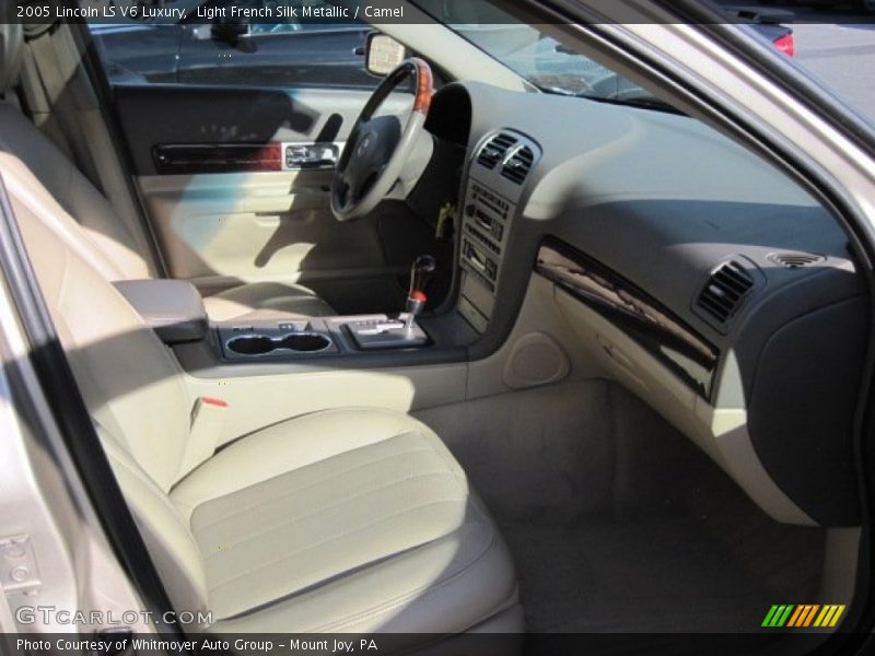 Light French Silk Metallic / Camel 2005 Lincoln LS V6 Luxury