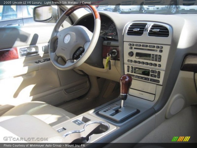 Light French Silk Metallic / Camel 2005 Lincoln LS V6 Luxury