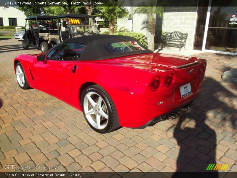 Torch Red / Ebony 2012 Chevrolet Corvette Convertible